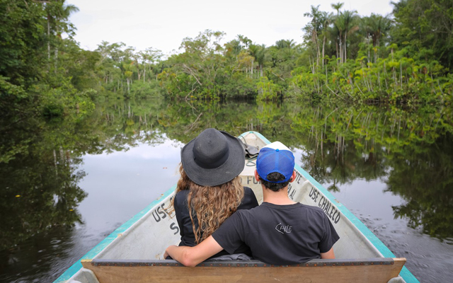 El Delfín rosado, Amazonas – Perú