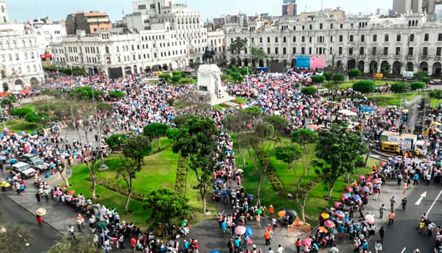 Plaza san Martin, Lima – Perú