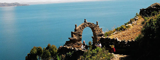 Isla Taquile en el Lago Titicaca