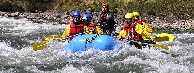 Canotaje en el rio Vilcanota - Chuquicahuana