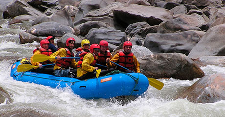 Canotaje en el rio Vilcanota - Cusipata