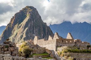 Foto de la Ciudadela de Machu Picchu con vista a Huayna Picchu