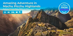 Vista Panoramica de la ciuadadela de Machu Picchu